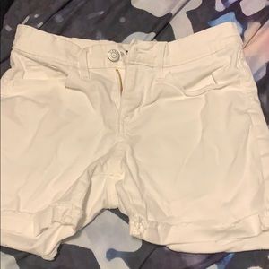 White old navy shorts
